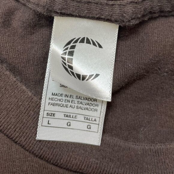 Jimi Hendrix Graphic T-shirt Women Large Brown Short Sleeve Music - Picture 6 of 7